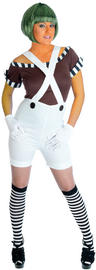 View Item Ladies Sexy Oompa Loompa Factory Worker Costume